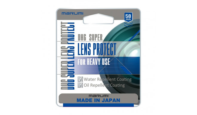 Camera Lens Filter - Marumi Super DHG 58mm Protect Filter