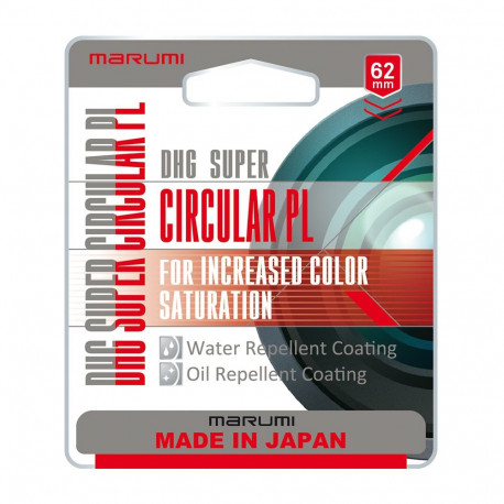 Camera Filter - Marumi Super DHG Polarizing Filter 62mm