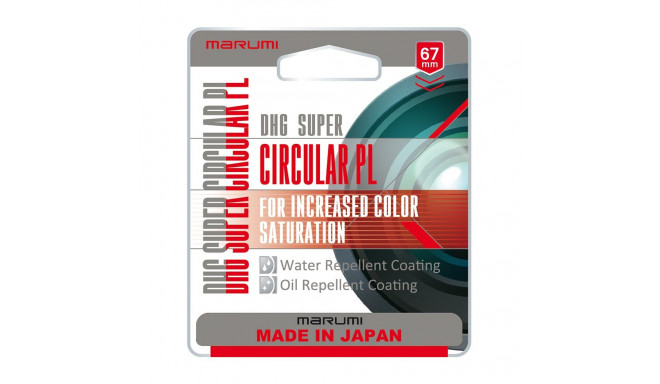 Camera Filter - Marumi Super DHG Polarizing Filter 67mm