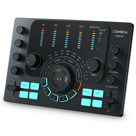 Audio Interface - Comica ADCaster C2 48kHz/24-bit, Bluetooth 5.3, Rechargeable