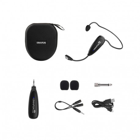 Wireless Microphone KIMAFUN KM-G100-1 30m Range Directional Sound