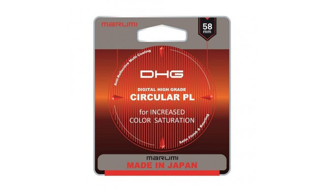 Filter - Marumi DHG Polarizing 58mm