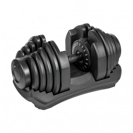 Hantel żeliwny regulowany automat 40 kg REBEL ACTIVE