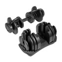 Hantel żeliwny regulowany automat 40 kg REBEL ACTIVE