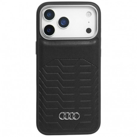Audi Audi GT Synthetic Leather MagSafe Case for iPhone 17 Pro Max - Black