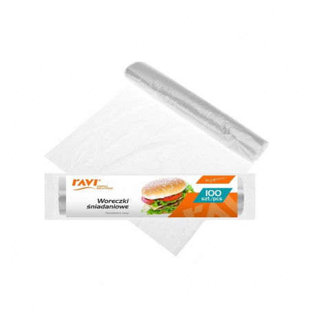 võileivakotid 18x28cm 100 tk