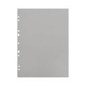 Focus Carton Refillsheets for Ringbinder A4 Grey 30-pack