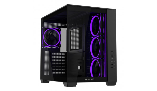 CaseASUS ATX/micro ATX/Mini-ITX must PC A32 PLUS TG ARGB BLACK (4711387849835)