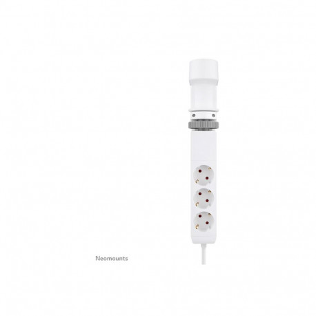 Neomounts | Desk socket with clamp and USB-C and USB-A ports - Quick charge | DS22-840WH6 | White