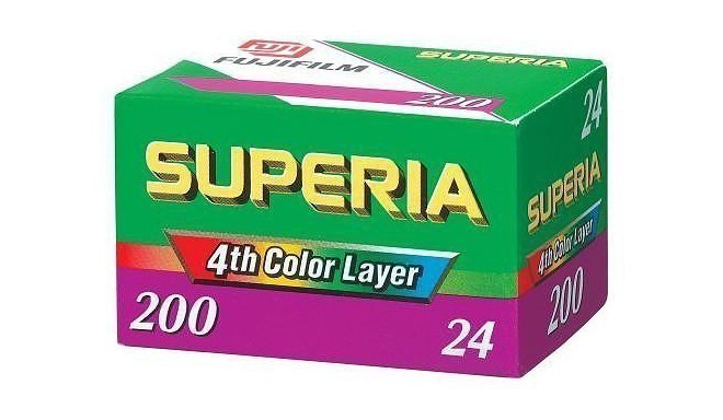 Fujicolor film Superia 200/24