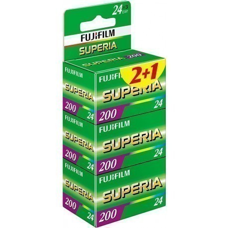 Fujicolor film Superia 200/24×3