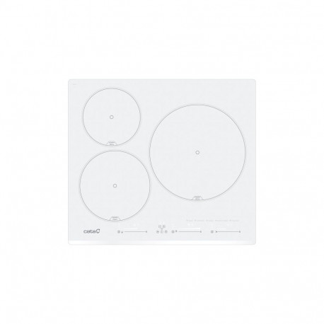 CATA Hob | INSB 6003E2 WH | Induction | Number of burners/cooking zones 3 | Slider touch | White