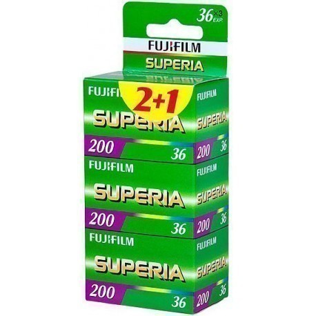Fujicolor film Superia 200/36×3