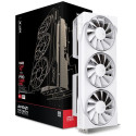 XFX Swift Radeon RX 9070 OC valge kolme ventilaatoriga gaming 16GB GDDR6 graafikakaart