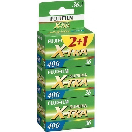 Fujicolor film Superia X-TRA 400/36×3