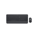 Logitech Signature MK650 Combo for Business klaviatuur + hiir, juhtmevaba, US INT (Qwerty), grafiit