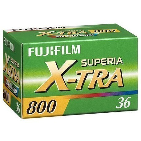 Fujicolor film Superia X-TRA 800/36
