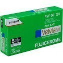 Fujichrome film Velvia RVP 50-120×5