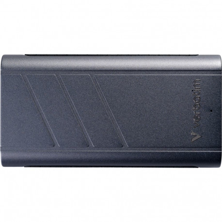 Verbatim TurboMetal SSD 2 TB, External SSD USB-C 3.2 Gen 2 (10 Gbit/s)