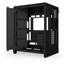 NZXT H9 Flow, tower case black (matte), tempered glass x 2