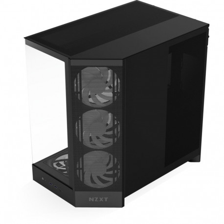 H9 Flow RGB+  (schwarz (matt), Temperd Glass x 2)