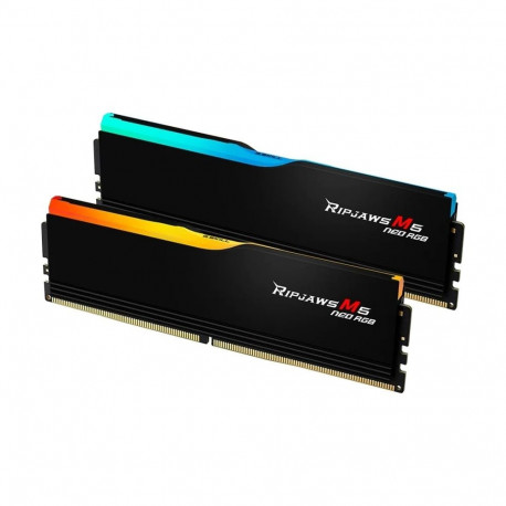 DIMM 32 GB DDR5-6000 (2x 16 GB) Dual-Kit (schwarz, F5-6000J3636F16GX2-RM5NRK, Ripjaws M5 Neo RGB, AM