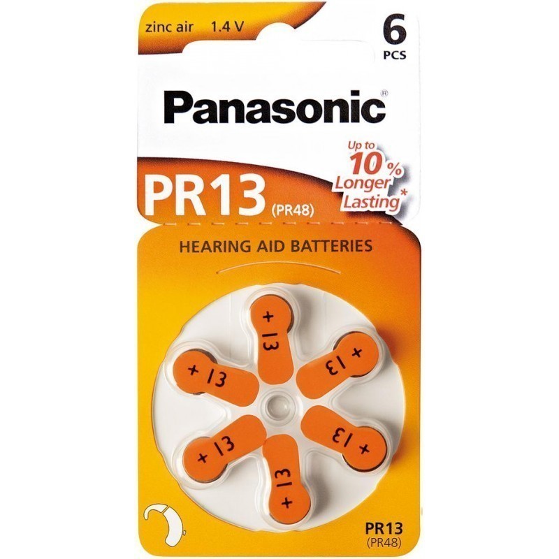 Panasonic kuuldeaparaadi patarei PR13L/6DC