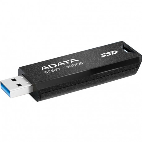 ADATA SC610 500 GB, external SSD (black, USB-A 3.2 Gen 2)