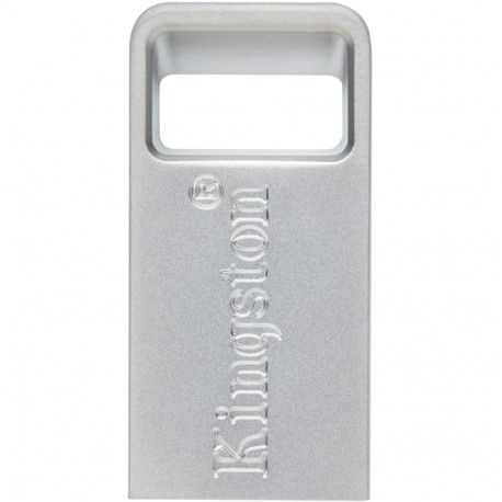 Kingston DataTraveler Micro 256 GB, USB stick (silver, USB-A 3.2 Gen 1)