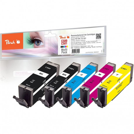 Tinte Spar Pack PI100-356 (kompatibel zu Canon PGI-580, CLI-581)