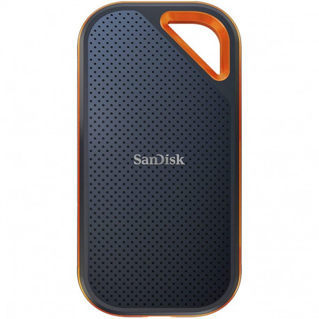 SanDisk Extreme Pro Portable SSD 1 TB, External SSD (black / orange, USB-C 3.2 Gen 2 (10 Gbit / s))