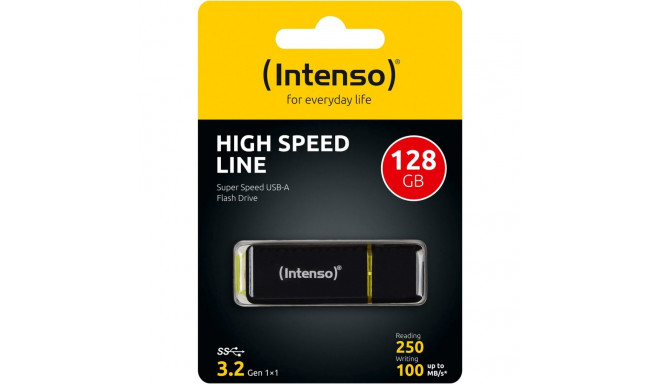 Intenso flash drive 128GB HighSpeed Line 3.1, black
