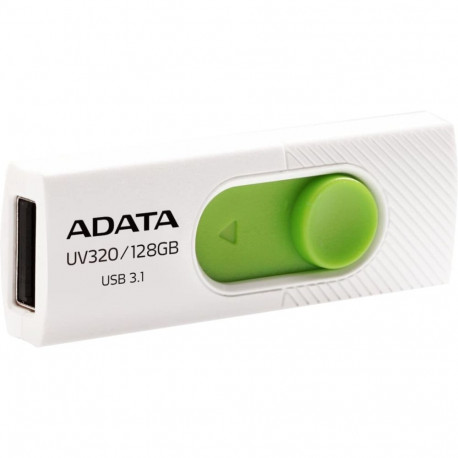 ADATA UV320 128 GB, USB stick (white / green, USB-A 3.2 (5 Gbit / s))