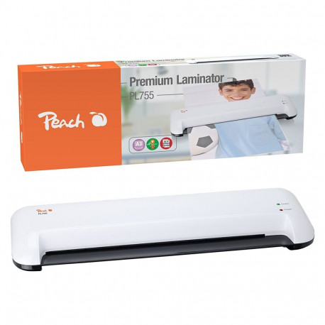 Premium lamineerimisseade PL755 A3, hall/must