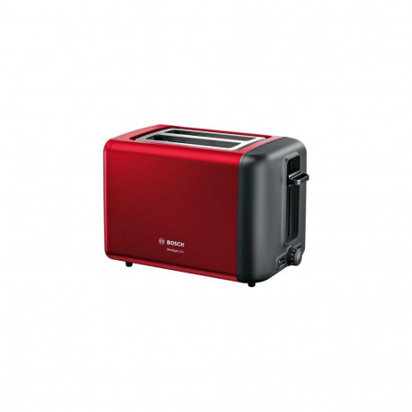 Bosch TAT3P424 toaster 2 slice(s) 970 W Black, Red