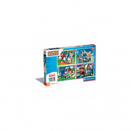 Clementoni Supercolor Sonic Jigsaw puzzle 12 pc(s) Video game