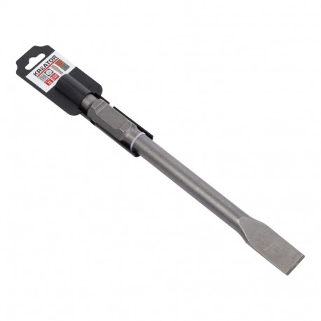 Hex flat chisel D30mm 35x410mm, KREATOR, KRT011021, Width: 35 mm, Length: 410 mm