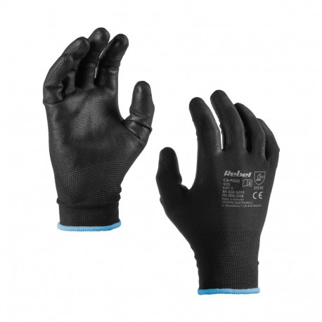 Rękawice robocze poliuretanowe CS-P002 r.9 L (10kpl.)