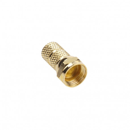 Wtyk SAT F 6,8 mm kuldne CU Cabletech (50 tk.)