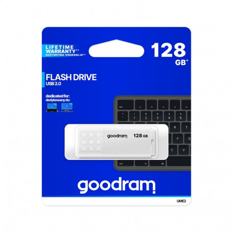 Pendrive Goodram USB 2.0 128GB valge
