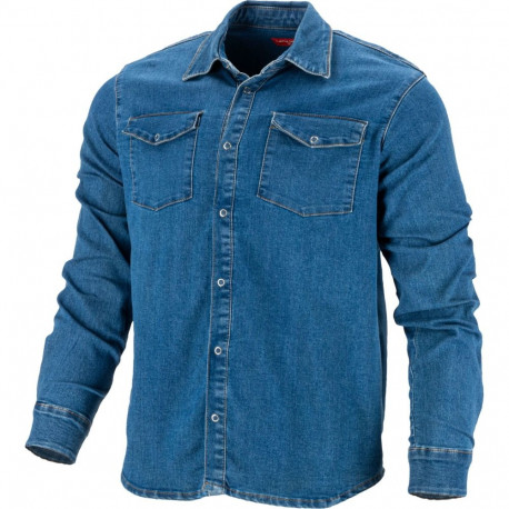 Koszula jeansowa niebieska, "3xl", ce, lahti