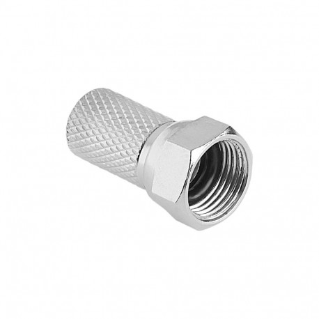 Wtyk SAT F 6,8 mm + tihend CU Cabletech (50 tk.)