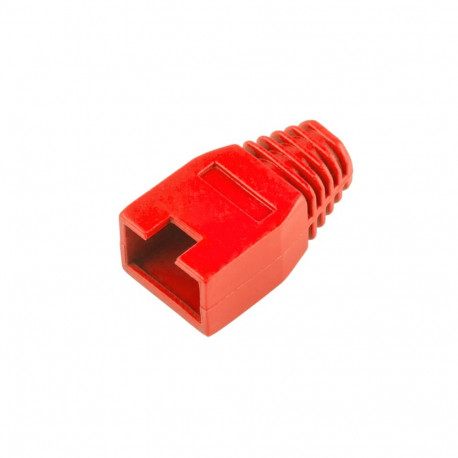 8p8c RJ45 punane kummist pistiku kate (50 tk.)