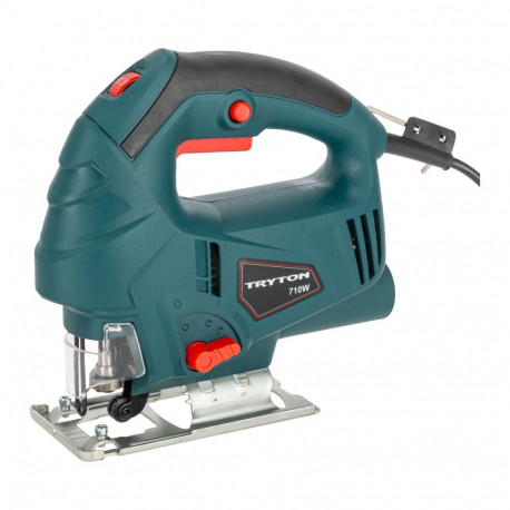 Wyrzynarka 710w, gł.cięcia 80mm, 0-3000 suw/min, ce, kufer