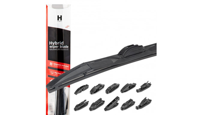 Pióro wycieraczki amio hybrid multiconnect 16" 400mm 40cm 11 adapterów amio-02203