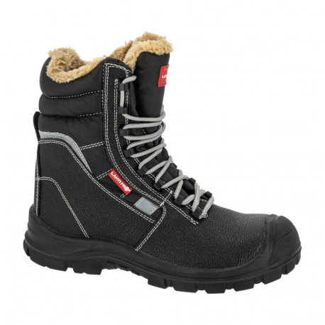 soojendatud nahast must töösaapad S3L FO SR, "42", CE, lahti