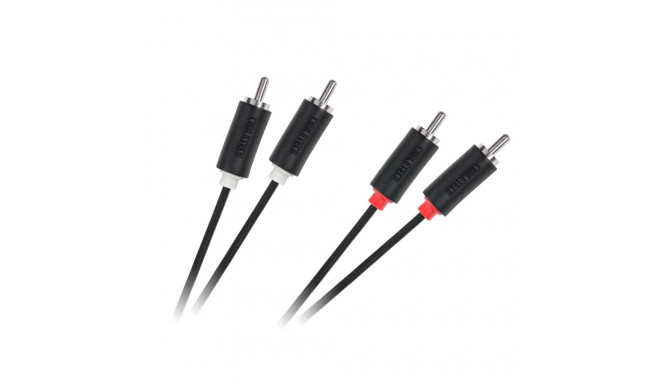 Kabel 2RCA-2RCA 1m Cabletech standard