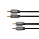 Kabel 2RCA-2RCA 1.8m Kruger&Matz