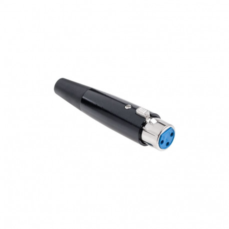 Wtyk mikrofonowy żeńsk.black CK3544 (5 tk.)