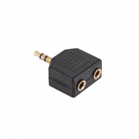 Złącze Jack 3.5/2x3.5 złote NH552 (25 tk.)